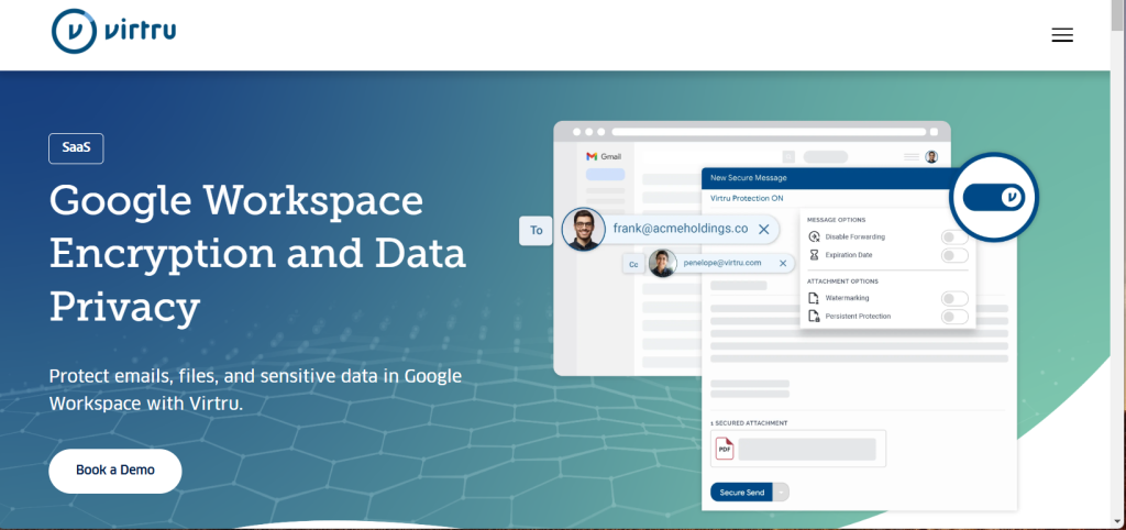 Virtru review – a security-centric secure email solution